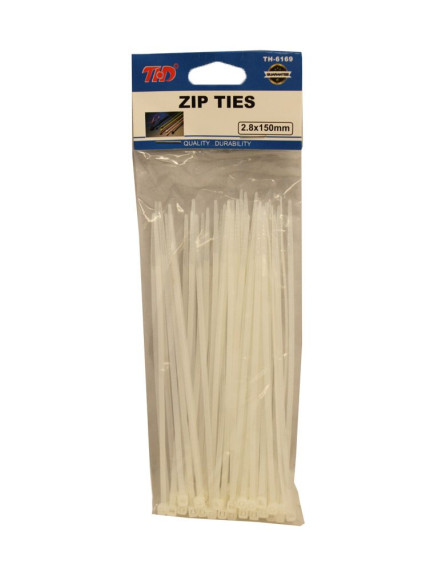Zip Ties 2.8 x 150mm
