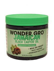 Wonder Gro Jamaican Black Castor Oil Hair & Scalp Conditioner 12 oz 