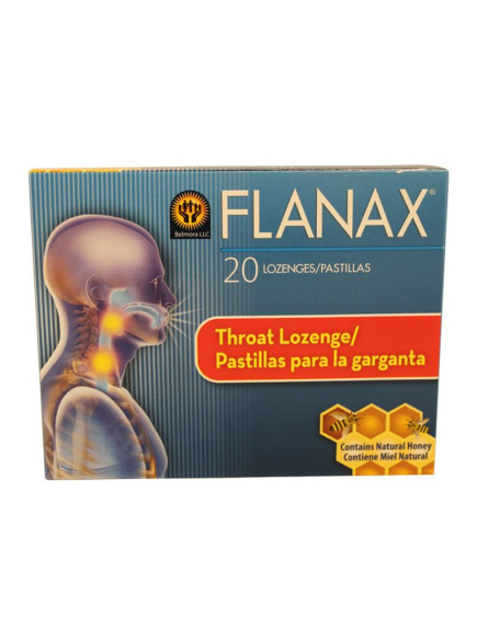 Flanax Throat Lozenge 20 ct 