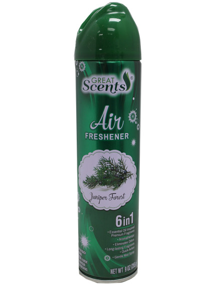 Great Scents 6 in 1 Air Freshener 9 oz - Juniper Forest