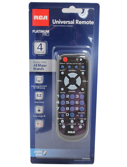 RCA Universal Remote 4 Device 