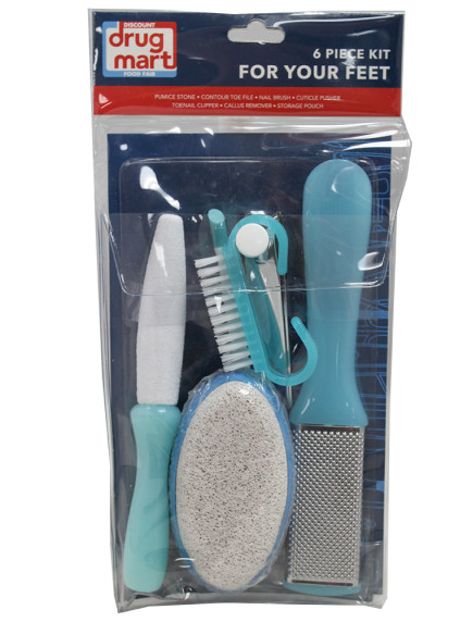 Drug Mart 6 pc Pedicure Kit