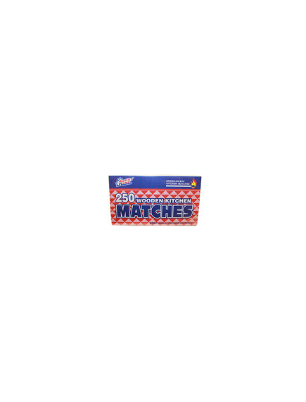 Quality Home Wooden Kitchen Matches 250 ct
