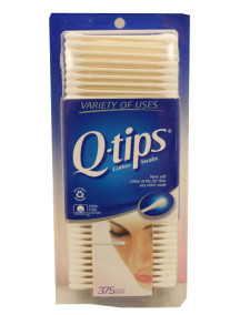 Q-Tips Cotton Swabs 375ct. 100% Pure Cotton Q-Tips Cotton Swabs 375ct. 100% Pure Cotton