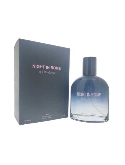 Royal Fragrance 3.3 fl oz EDT Spray - Night In Rome Pour Homme 