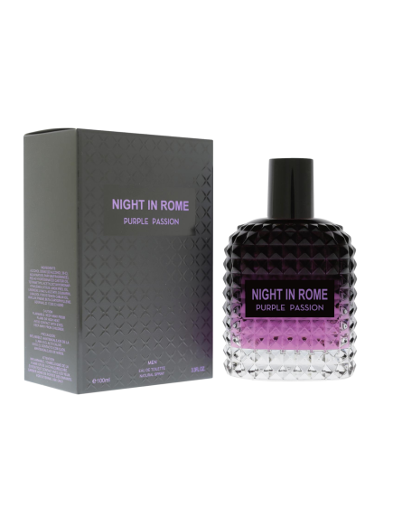 Royal Fragrance 3.3 fl oz EDT Spray - Night In Rome Purple Passion 