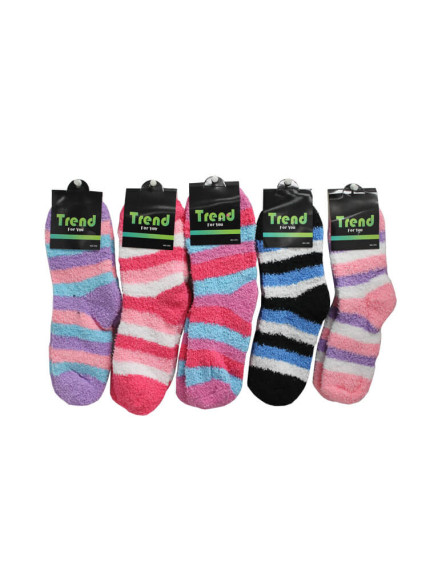 Cozy Socks for Women - Assorted Stripe Colors