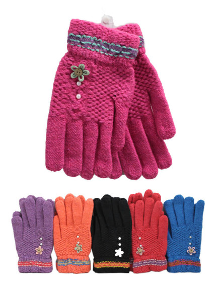 Women Gloves - Assorted Colors 