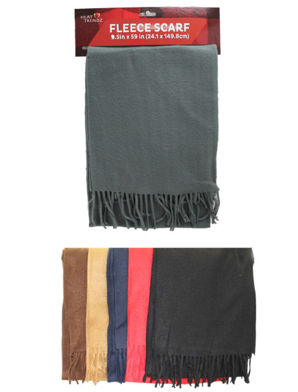 Fleece Scarf - Assorted Colors 