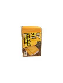Peel & Seal Envelope 6" x 9" 5 pk
