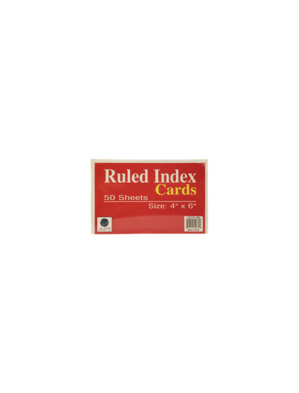 API Ruled Index Cards 50 sheets